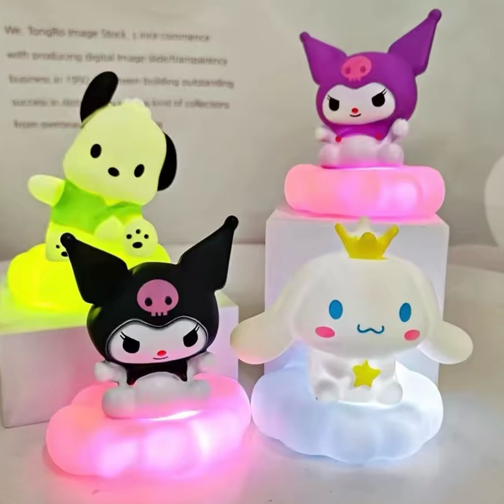 Sanrio LED Night Lights cinnamonroll and pochacco left